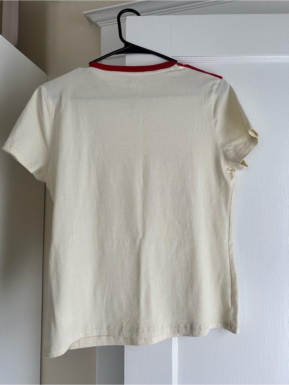 J. Crew White Short-Sleeve Tee with Red '83 New York City Graphic - Picture 3 of 4